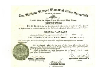 Educational Certificate