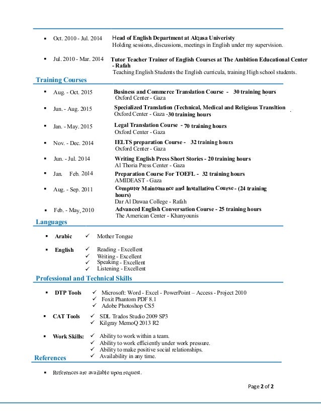 Alaaeddin Al Zatma Cv