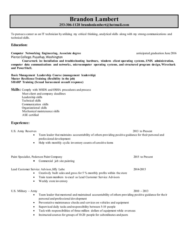 B Lambert resume main PDF - B Lambert Resume Main 1 638 