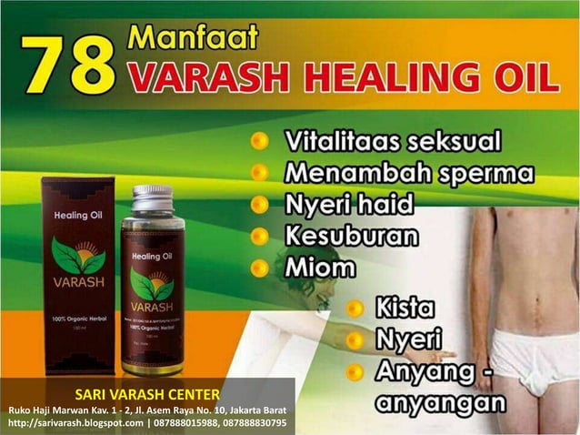 Varash 78 MANFAAT MINYAK VARASH | PPT