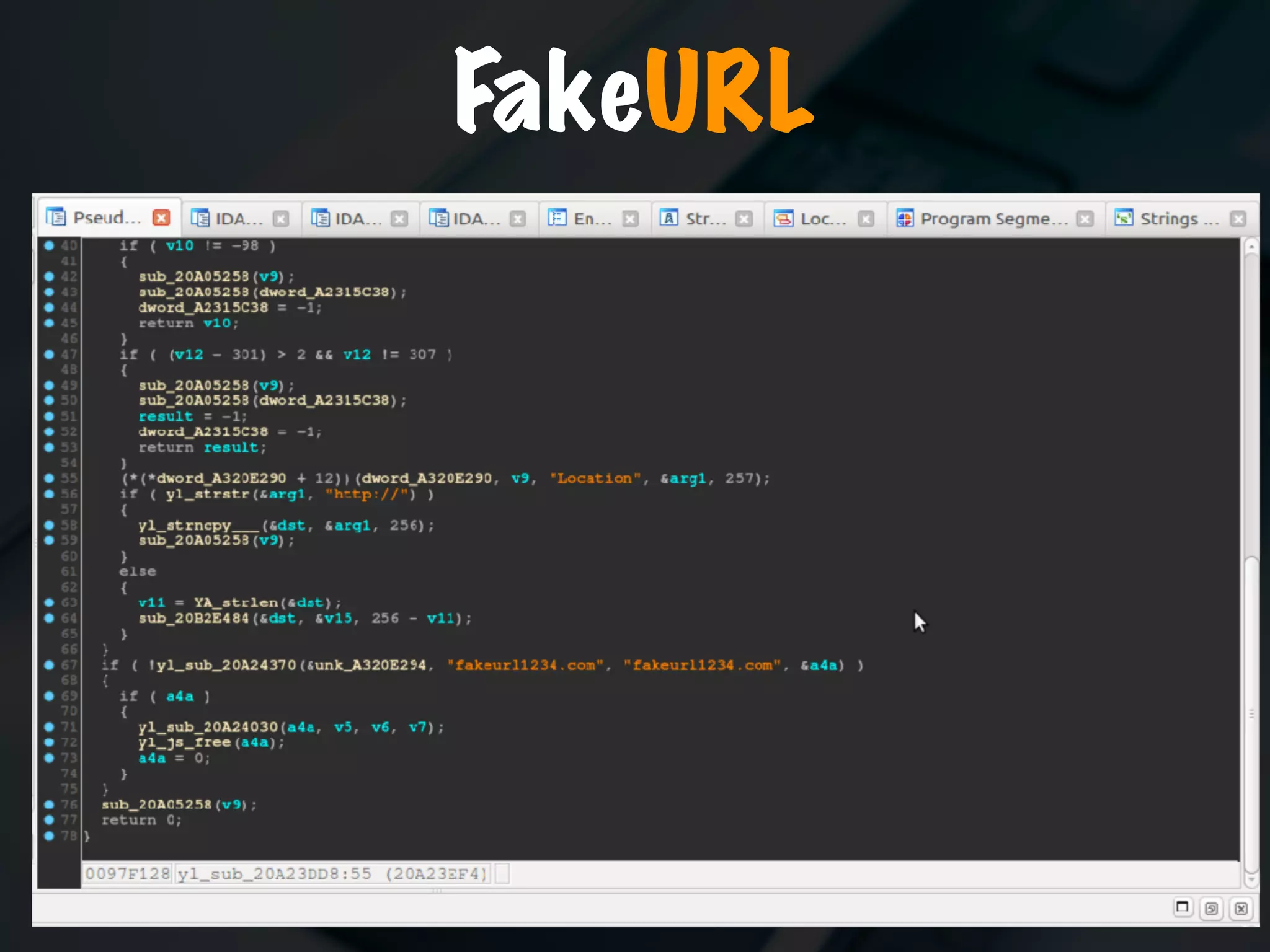 FakeURL
 