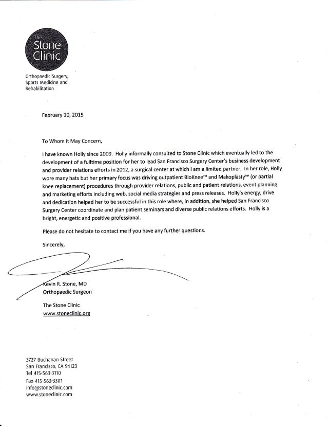 letter of recomm