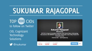 Top 100 CIOs to Follow on Twitter