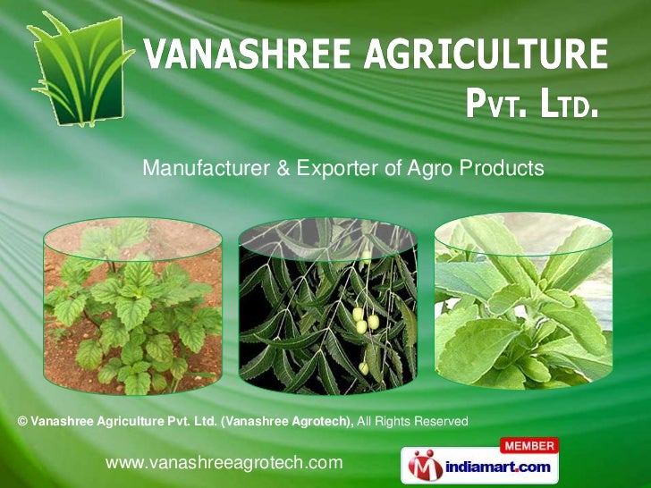 Vanashree Agriculture Pvt. Ltd Vanashree Agrotech Maharashtra India