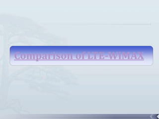 Comparison of LTE-WiMAX




                          117
 
