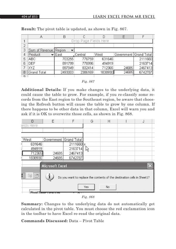 button table refresh make pivot how a to 7917631 in 2003 excel pivot tables excel