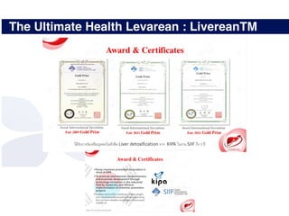 The Ultimate Health Levarean : LivereanTM
 