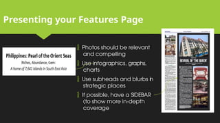 Feature-Writing-Powerpoint presentation- | PPTX