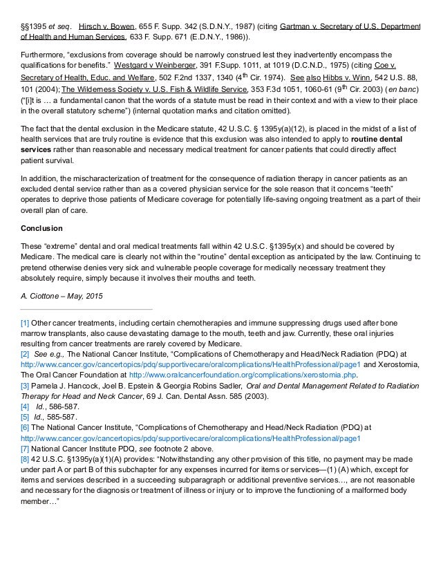 The Medicare Dental Exclusion Is it Being Used to Deny Vulnerable