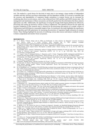 Assessing the performance of random forest regression for estimating ...
