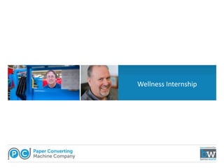 Wellness Internship
 