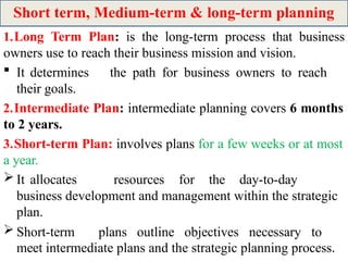 Comprehensive Overview of Development Planning and Economic Growth ...