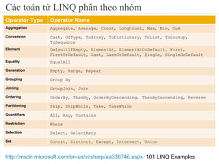 LINQ | PPT
