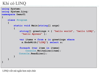 LINQ | PPT