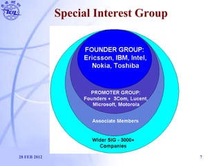 Special Interest Group
28 FEB 2012 7
 