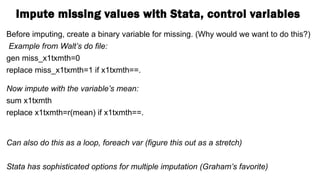 Handling Missing Data in Research: Imputation Techniques and Best ...