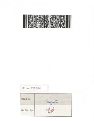 BE Mechanical degree certificate