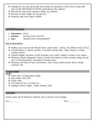 SAPMDM | DOCX