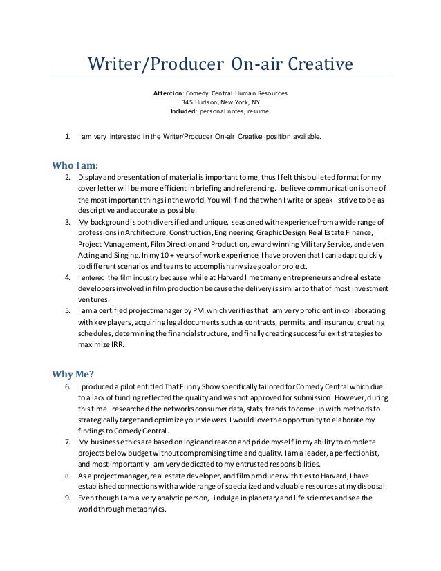 cover letter witty cover letter