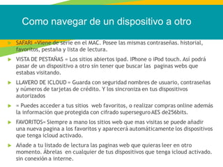 Como navegar de un dispositivo a otro
 