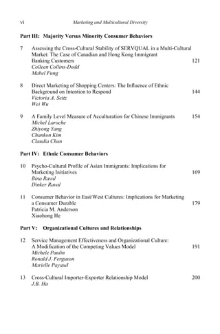 Marketing and Multicultural Diversity C. P. Rao | PDF