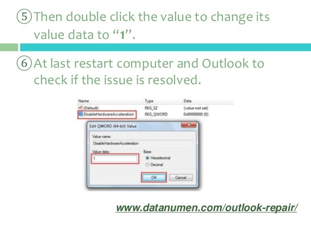 outlook loading profile stuck