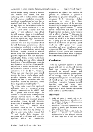 Thyroid trace elements | PDF