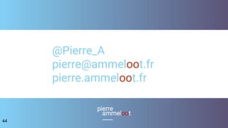 44
@Pierre_A
pierre@ammeloot.fr
pierre.ammeloot.fr
 