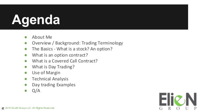 Options day trader