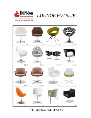 Euroton-Lounge fotelje