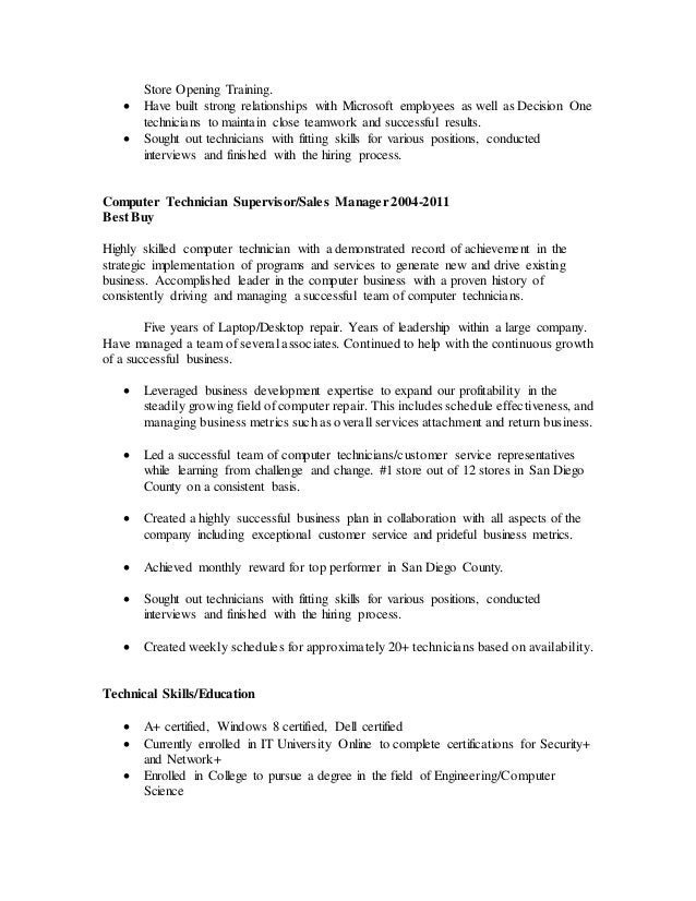 built a resumes