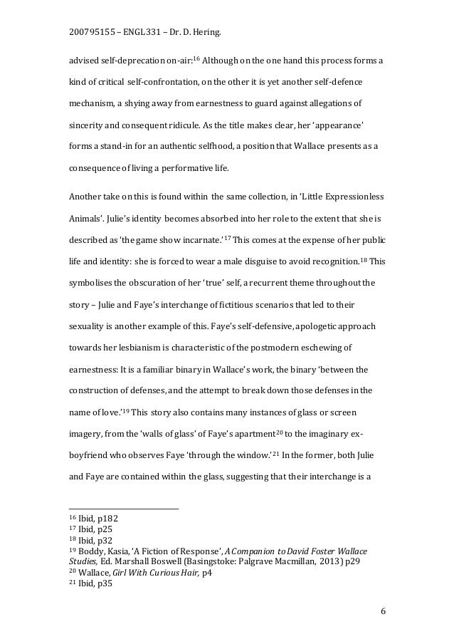 David foster wallace 1997 collection of essays