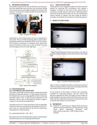Dementia Patient Activity Monitoring and Fall Detection using IoT for ...