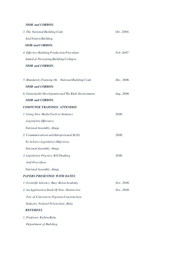 Old curriculum vitae image