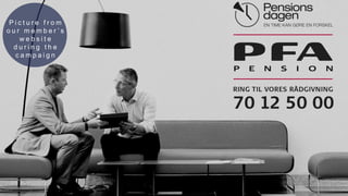 P i c t u r e f r o m
o u r m e m b e r ’ s
w e b s i t e
d u r i n g t h e
c a m p a i g n
 