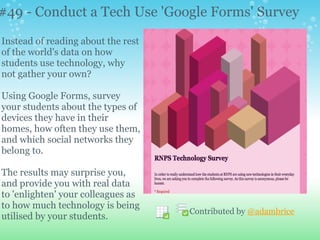 79 interesting ways_to_use_google_forms_in_the | PPT