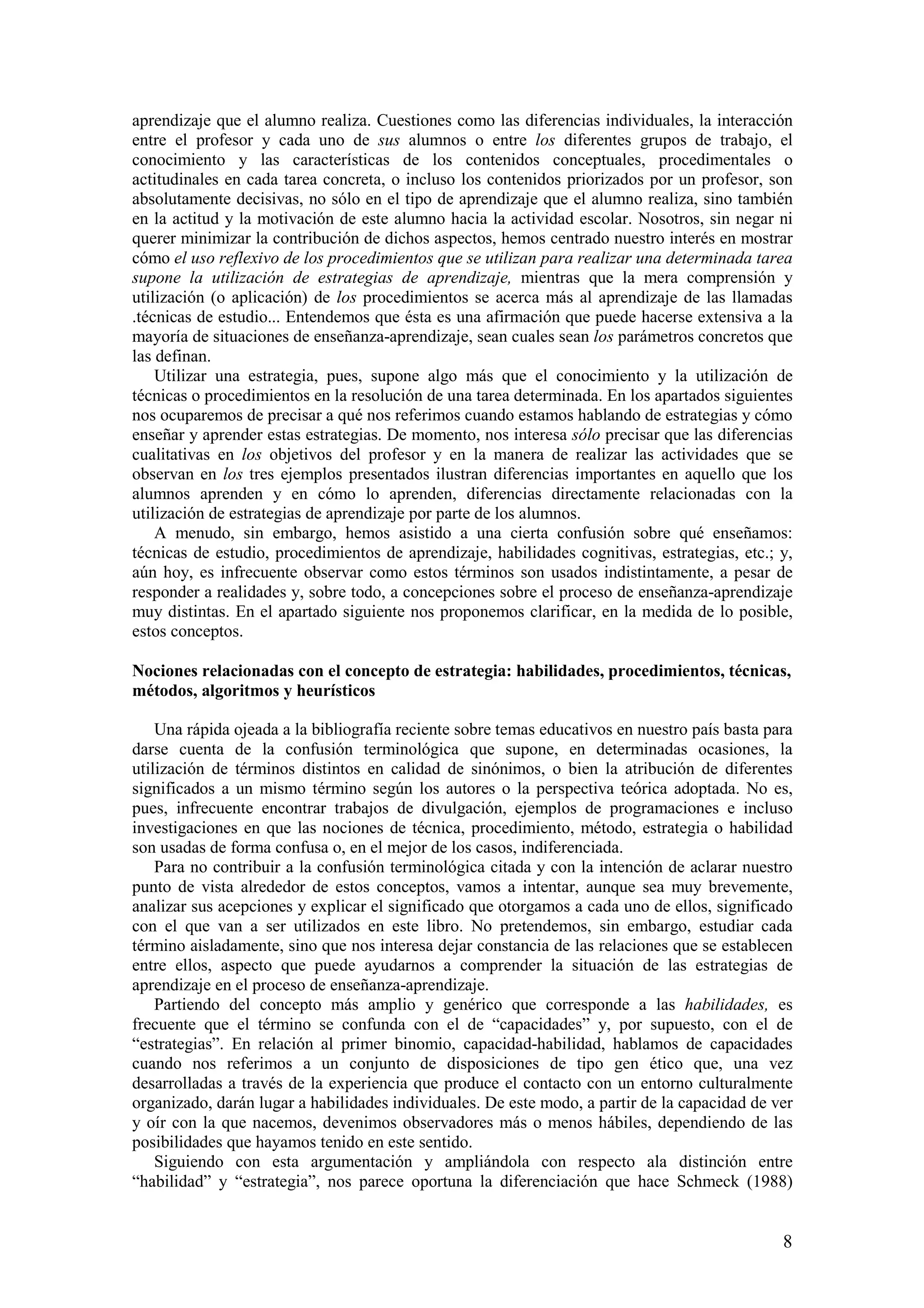 las estrategias-de-aprendizaje | PDF