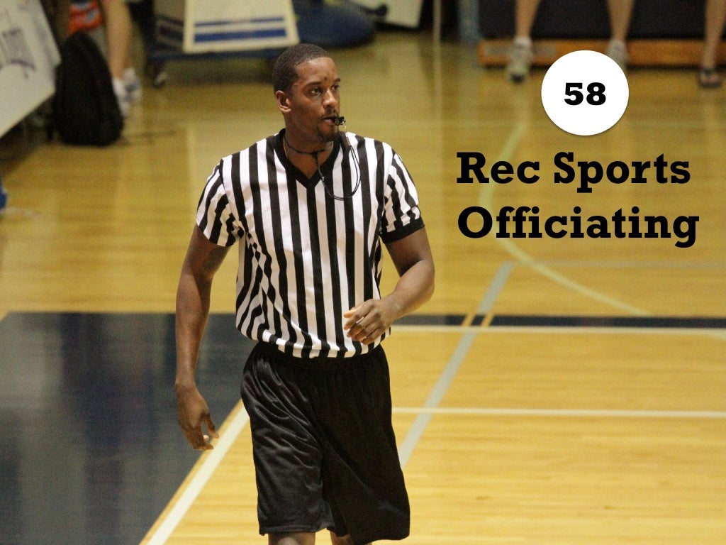 58 Rec Sports Officiating
