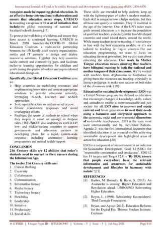Sustaining Quality Education in the 21st Century | PDF