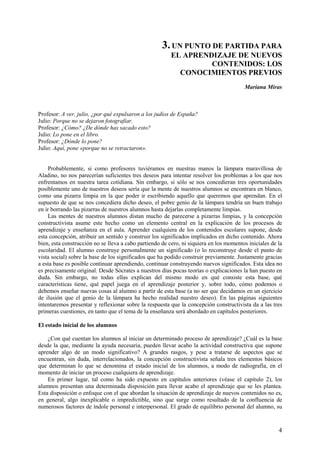 El Constructivismo en el aula | PDF
