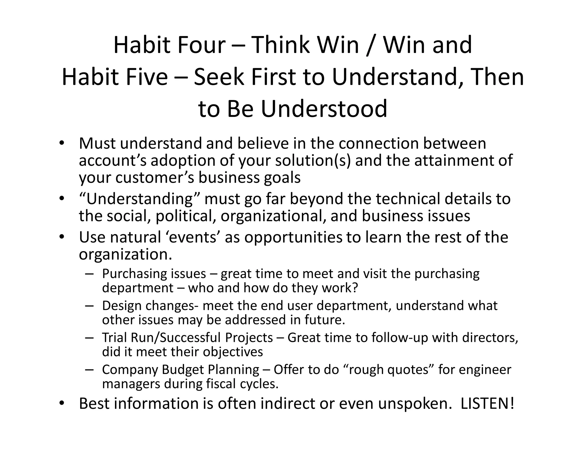 7 Habits To Basic Account Development