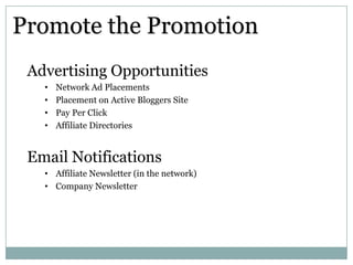 12 Out-Of-The-Box Affiliate Promotions