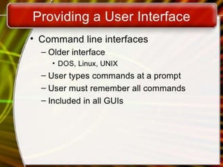 chapter 7A peter norton Operating system basic