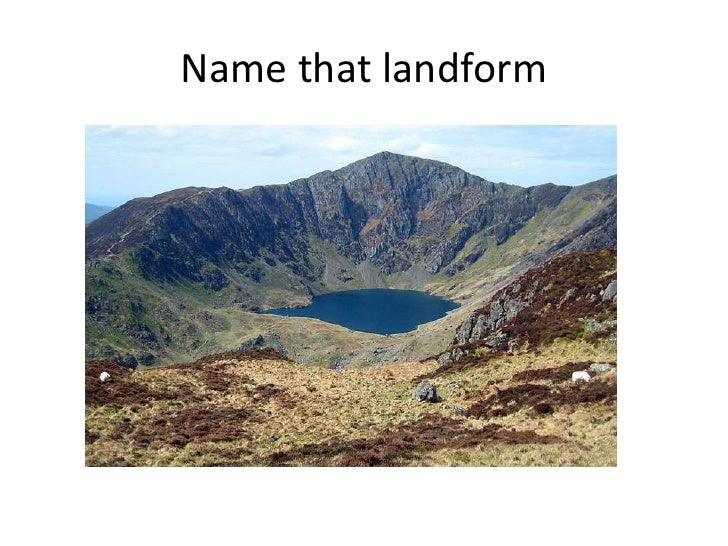 7a. glacial landforms review lesson