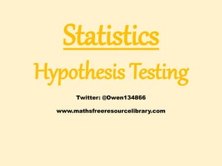 master hypothesis testing: practical examples and... Comprehensive Guide to Hypothesis Testing in Statistics with Practical ...