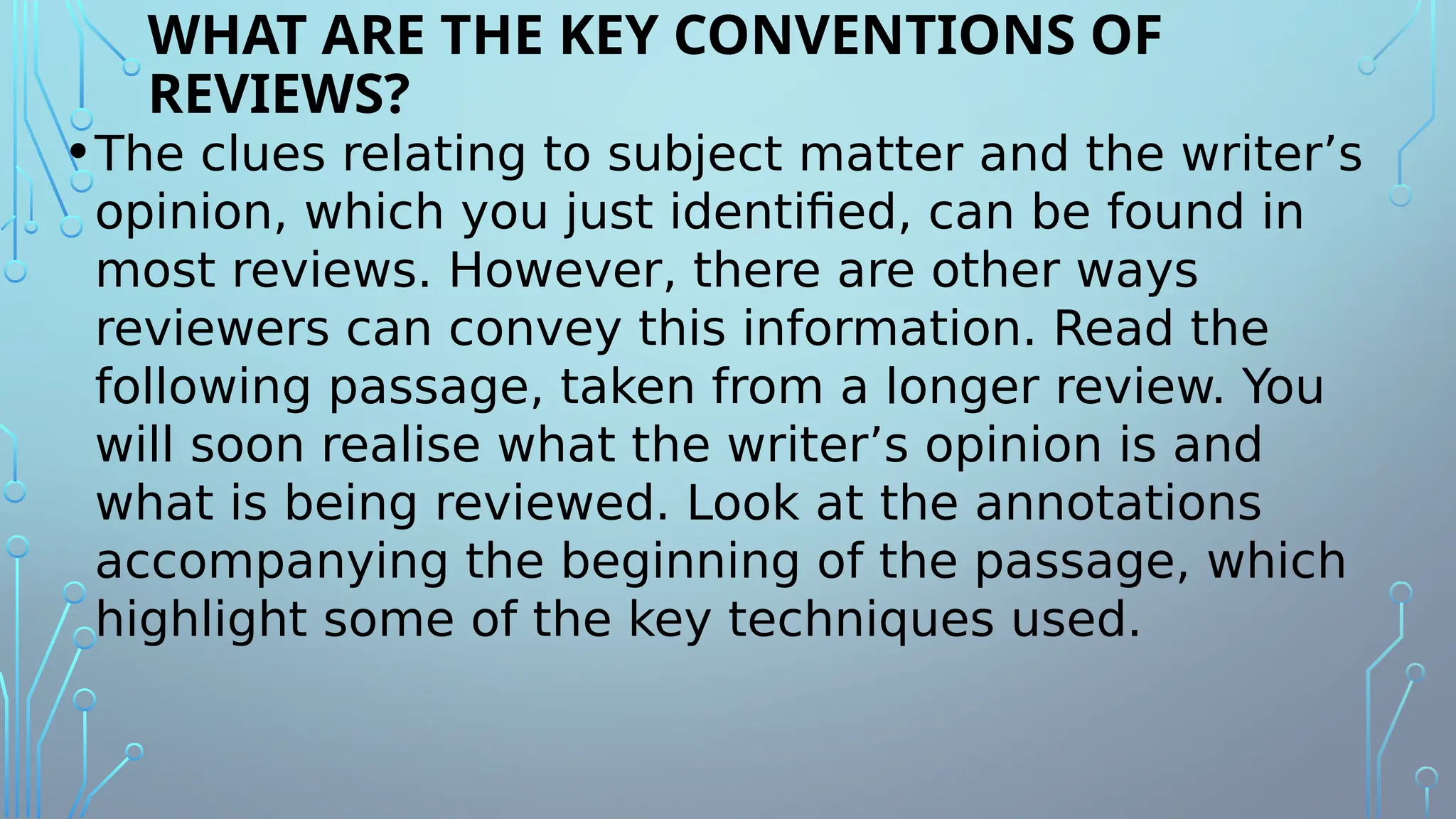 Key Review Principles 7a - Reviews PowerPoint for Aice Lang.pptx