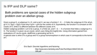 Quantum computers attack | PDF