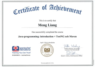 JAVA course 1 certificate.rotated
