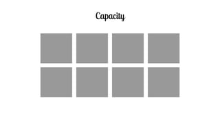 Capacity
 