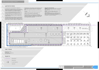 N
O
RTH
5170
0
0
51750
0
518
0
0
0
5190
0
0
PROPOSED CONCRETE
DRIVEWAY MACHINED FINISH
IN-GROUND
POOL
PORCH
EXISTINGFENCINGTO
BEREMOVED
SITE NOTES
IMPERMEABLE AREA: 267M
SITE AREA: 650M
PERMEABLE AREA PERCENTAGE: 38%
SOIL CLASSIFICATION: M
general NOTES
ALL SOIL MUST SLOPE AWAY FROM BUILDING FOR A MINIMUM OF 1M.
AGGREGATION PIPE TO BE VINIDEX 100MM X 20M SLOTTED DRAINCOIL AND
INSTALLED BELOW AND BEHIND THE RETAINING WALL ABOVE GEO FABRIC AND
COVERED IN CORSE GRANULAR FILL. GEO FABRIC MUST BE USED TO
SEPERATE THE GRANULAR FILL AND SOIL BEHIND THE RETAINING WALL.
A 0.2 POLYETHYLENE VAPOUR BARRIER MUST BE USED TO DIRECT WATER
BUILDUP TO THE AGGREGATION PIPE AND PREVENT WATER FROM
TRANSFERRING THROUGH THE WALL SEE RETAINING WALL DETAIL ON W15.
ANY PLUMBING WORKS CARRIED OUT THAT DOES NOT COMPLY WITH THE
RELEVANT PLUMBING REGULATIONS AND CONTRACT DOCUMENTS WILL BE
CONSIDERED DEFECTIVE.
CONSTRUCTION TOLERANCES INCLUDE 19MM FOR LEVEL GUTTERS AND 13MM
FOR SLOPING GUTTERS. THIS MUST BE ADHEARED TO. GUTTERS SHALL NOT
RETAIN MORE THAN 10MM OF WATER. LEAKS ARE CONSIDERED A DEFECT. PVC
PIPES SHALL HAVE A MEAN OUTSIDE DIAMETER OF 110 AND 100.4MM, A MEAN
INTERNAL DIAMETER OF 98MM AND A MAXIMM OUT OF SQUARENESS OF 4MM.
RETAININGWALL
SW SW SW SW
SW
SW
SW SW SW
SW SW SW SW SW SW SW SW
SWSW
SW
SWSW
DP
DP
DP
DP
DP DP DP
DP
DP
ROOF PITCH
7 DEGREES
ROOF PITCH
35 DEGREES
ROOF PITCH
35 DEGREES
ROOF PITCH
7 DEGREES
RAIN GARDEN COLLECTS WATER RUNOFF FROM DRIVEWAY
WATER RUNOFF TO DRAIN NATURALLY THROUGH
GRASS LAWN AND SURROUNDING RAIN GARDENS
RAIN GARDEN COLLECTS EXCESS WATER RUNOFF FROM GRASS LAWN
RAIN GARDEN COLLECTS EXCESS WATER RUNOFF AND DRAINS IN
VINIDEX 100MM X 20M SLOTTED DRAINCOIL TO STORM WATER PIPES
LAND SLOPES AWAY FROM HOUSE FOR 1 A MINIMUM OF 1M. WATER RUNOFF DRAINS
TO VINIDEX 100MM X 20M SLOTTED DRAINCOIL UNDERNEATH RETAINING WALL
STORM WATER SYSTEM SPECIFICATIONS:
DOWNPIPES TO BE DN 100 TYPE C U-PVC DOWNPIPE LOW GLOSS FINISH W/
200mm X 200mm METAL RAINWATER HEAD FIXED TO CLADDING USING
MANUFACTURERS SPEC.
GUTTERS TO BE 90MM COLOURBOND LYSAGHT QUAD GUTTER PAINTED
'MONUMENT' COLOUR. FIXED TO MANUFACTURERES SPECS.
STORM WATER PIPES TO BE MADE OF U-PVC DN150 PIPE AT 1:100 FALL..
MUST BE A 300MM SEPERATION BETWEEN ANY UNDERGROUND WATER
SERVICE PIPE, GAS PIPE AND/OR ELECTRICAL SUPPLY CABLES.
STORM WATER PIPES TO FLOW DOWN HILL AND CONNECT TO LEGAL POINT
OF DISCHARGE AT THE FRONT OF THE PROPERTY.
LEGEND
STORM WATER PIPE
AGGREGATION PIPE
FALL DIRECTION INDICATOR
CONTOUR LINES
UNDERGROUND PIPES LOCATED EXTERNALLY FROM THE BUILDING SHALL BE IN
A 2M DEEP TRENCH BY 0.3M WIDE. THE PIPES SHALL BE LAID ON A BED OF
MINIMUM 75MM OF CRUSHED ROCK OR GRAVEL UP TO A MAXIMUM SIZE OF
14MM.
THERE MUST BE A MINIMUM OF 100MM BETWEEN THE PIPE AND THE SIDES OF
THE TRENCH.
SCREENED CRUSHED ROCK SIZES 3MM TO 20MM TO BE USED AS THE
GRANULAR FILL FILTER MATERIAL FOR AGGREGATION PIPES.
PIPES MUST DISCHARGE TO TO THE LEGAL POINT OF DISCHARGE. THE
LOCATION OF THE LEGAL POINT OF DISCHARGE WILL BE DETERMINED BY THE
AUTHORITY HAVING JURISDICTION. THE CONNECTION WILL BE LOCATED OUTSIDE
THE PROPERTY AND CONNECT TO AN ELEMENT OF THE EXTERNAL STORM
WATER DRAINAGE NETWORK AND MAINS PIPES.
Scale Checked by
Drawn by
Date Project number
1 : 100
Site Drainage Plan
P1.0
FINCH STREET NEW DWELLING
MR A AND MRS M METCALF Issue Date
Author
HALEN MOKA
24 FINCH STREET, BEECHWORTH VIC W04
PRODUCED BY AN AUTODESK STUDENT PRODUCT
PRODUCEDBYANAUTODESKSTUDENTPRODUCT
PRODUCEDBYANAUTODESKSTUDENTPRODUCT
PRODUCEDBYANAUTODESKSTUDENTPRODUCT
 